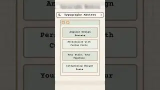 Angular Design Secrets:Typography Mastery - Personalize with Custom Fonts 