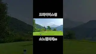 소노펠리체 cc 박송이 프로 드라이버 스윙 #골프스윙