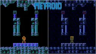 Metroid NES 1986 HD Texture Pack for Mesen Gameplay Showcase