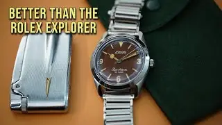 Nivada Super Antarctic ROLEX Explorer Style 3 6 9 Brown Dial - Affordable ROLEX Explorer Alternative
