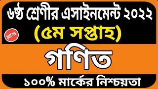 Class 6 math assignment answer | Class 6 assignment solution |Class 6 assignment |assignment class 6
