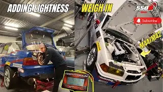 Removing the Junk in the E36 Trunk then weigh it after the M44/42 Swap!
