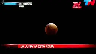 Eclipse total de Luna 27 de setiembre 2015 desde Argentina