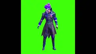 Green screen pubg character