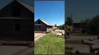 перетянули сарай!!!