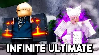 Genos VS Garou with INFINITE ULTIMATE in Roblox The Strongest Battlegrounds ft. 
