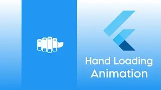 Flutter UI Design | Custom paint & Animation | Hand Loading...👊