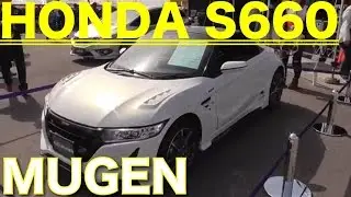 HONDA S660 無限カスタム フルドレスUP。注目はハードトップ。