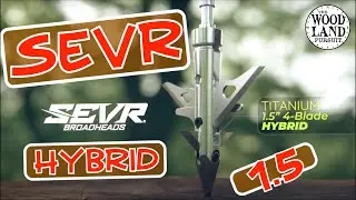 SEVR HYBRID 1.5 TESTING AT 20 30 40 YARDS WITH MATHEWS LIFT AND RAVIN CROSSBOW GREAT NEW BROADHEAD