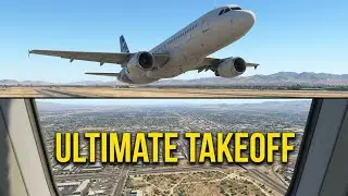 The Ultimate Takeoff: Airbus A321 from Phoenix to Las Vegas