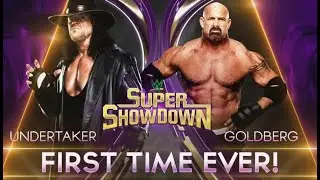 WWE 2K19 The Undertaker vs Goldberg How it Should of Happened