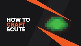 How to make a Scute in Minecraft
