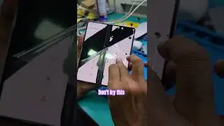 Samsung Fold 3 Removed Screen guard & display 📉 