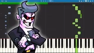 Friday Night Funkin' - Dad Battle - Piano Tutorial