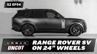 NEW 2024 RANGE ROVER SV RIDING ON 24