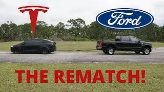 The Ford vs. Tesla Rematch: F 250 vs. Tesla Model X Tug-of-war