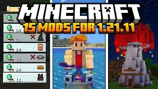 15 Mods For Minecraft's Mounts of Mayhem Update! (1.21.11)