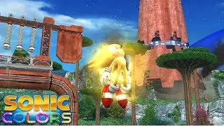 Sonic Colors (Wii) [4K] - Planet Wisp Act 1-6 (Full Super Sonic)