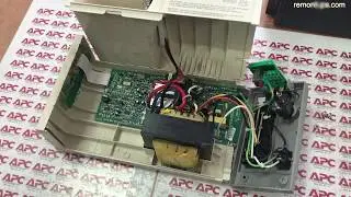 How to open APC 350, 475, 500, 650 in a light case