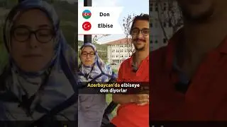 Azerice vs Türkçe Komik Farklar 😂 