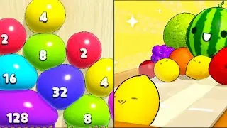 Blob Merge 3D vs Watermelon Shot / Satisfying Gameplay 2024, All Levels
