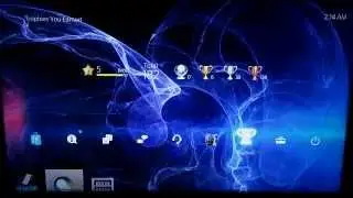 PS4 Abstract Power Dynamic Theme Review / Preview / Demo (Playstation 4 Store Purchase)