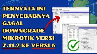 How to Downgrade Mikrotik Version 7.11.2 to Version 6 - Successful Mikrotik Downgrade