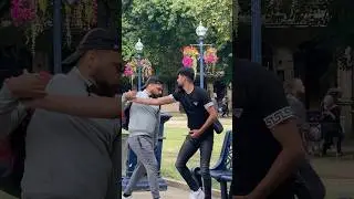 The other guy was worried for himself😁
