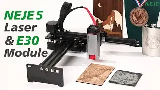 NEJE5 Laser Engraver & E30 Laser Module | Ultra-fine Engraving