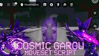 *NEW* 🪐🟣GAROU COSMIC MOVESET SCRIPT OP | CUSTOM ANIMATIONS | VFX | SFX