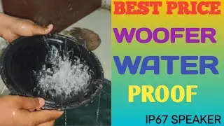 10 inch best price woofer waterproof hifi speaker woofer sound check dj in water #dj