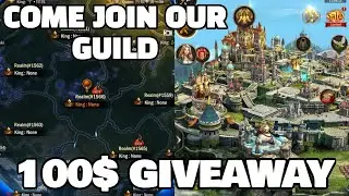 A 100$ GIVEAWAY! - COME JOIN OUR GUILD! - WAR & ORDER
