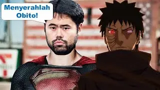 Hikaru Memangsa Raja Lawan Yang Tidak Dirokade