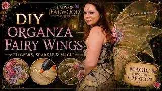 Flower Fairy Wings Tutorial - How to Make Fairy Wings