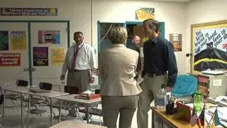 Senator John Thune Tours Axtell Park Middle School