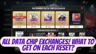 What to get in each data chip exchange?! | Eternal Evolution