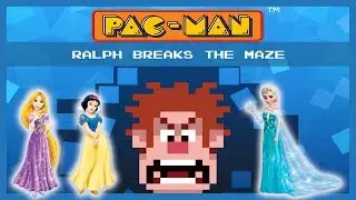 PAC MAN Ralph Breaks the Maze - Пакман и принцессы Диснея на iOS и Андроид