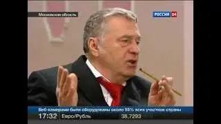 Жириновский в гостях у Путина 5 марта 2012