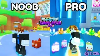 Pet Sim 99 ထဲမှာ NoobကနေProအထိပြောင်းလဲခဲ့တယ် | I Became A PET SIM Master OVERNIGHT!!