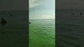 Море и пляж в Витязево 9 сентября 2024.