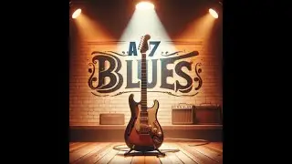 A7 Blues Backing Track