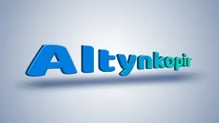 3D Text in Photoshop | Photoshop sabagi | Фотошоп сабағы