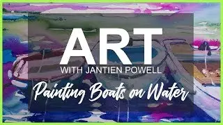 How to Paint Boats on Water with Acrylic Paints