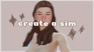 симка для канала | sims 4 cas