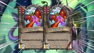DOUBLE WARP WING IS UNBEATABLE?! | Hearthstone Battlegrounds