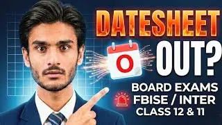 Kya Datesheet Agayi? 🤔 Board Exams 2026 | Class 12 & 11 Latest News