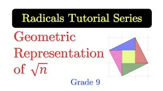RAD07 Geometric Representation of Square Root of n [with English subtitles]