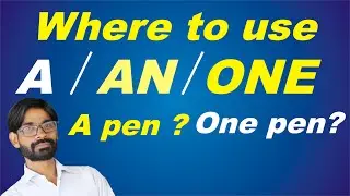Use of A and An | English Grammar | Z Mohammadi | Articles A An The