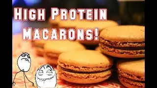 How to make easy protein filled Macarons | Cheat Meal