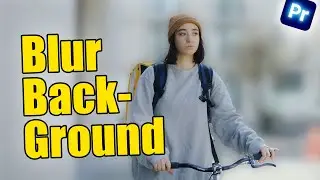 How to Blur Background Behind Subject Using Object Mask Tool in Adobe Premiere Pro (Beta)